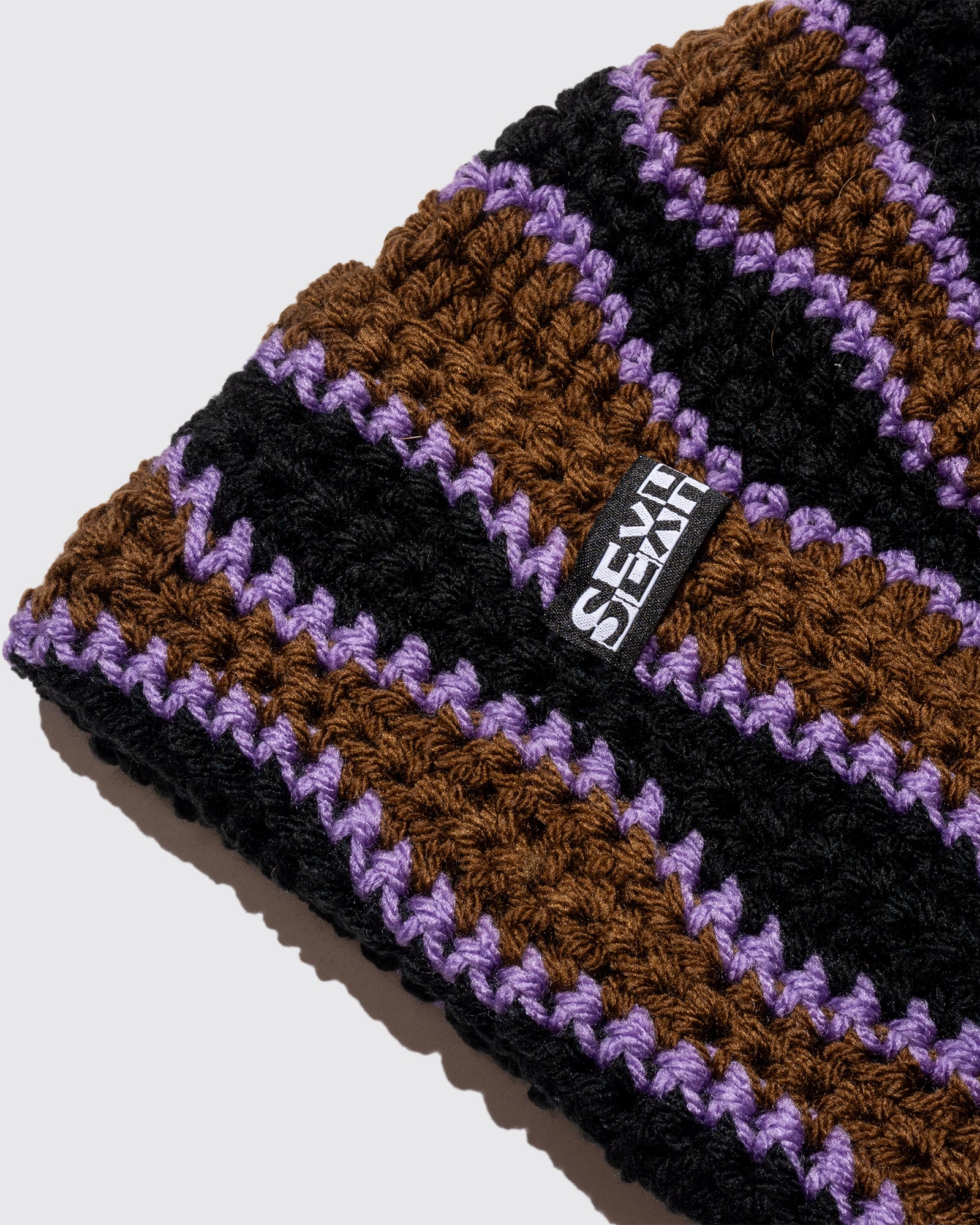 WAVELENGTH BEANIE (Black*Brown)