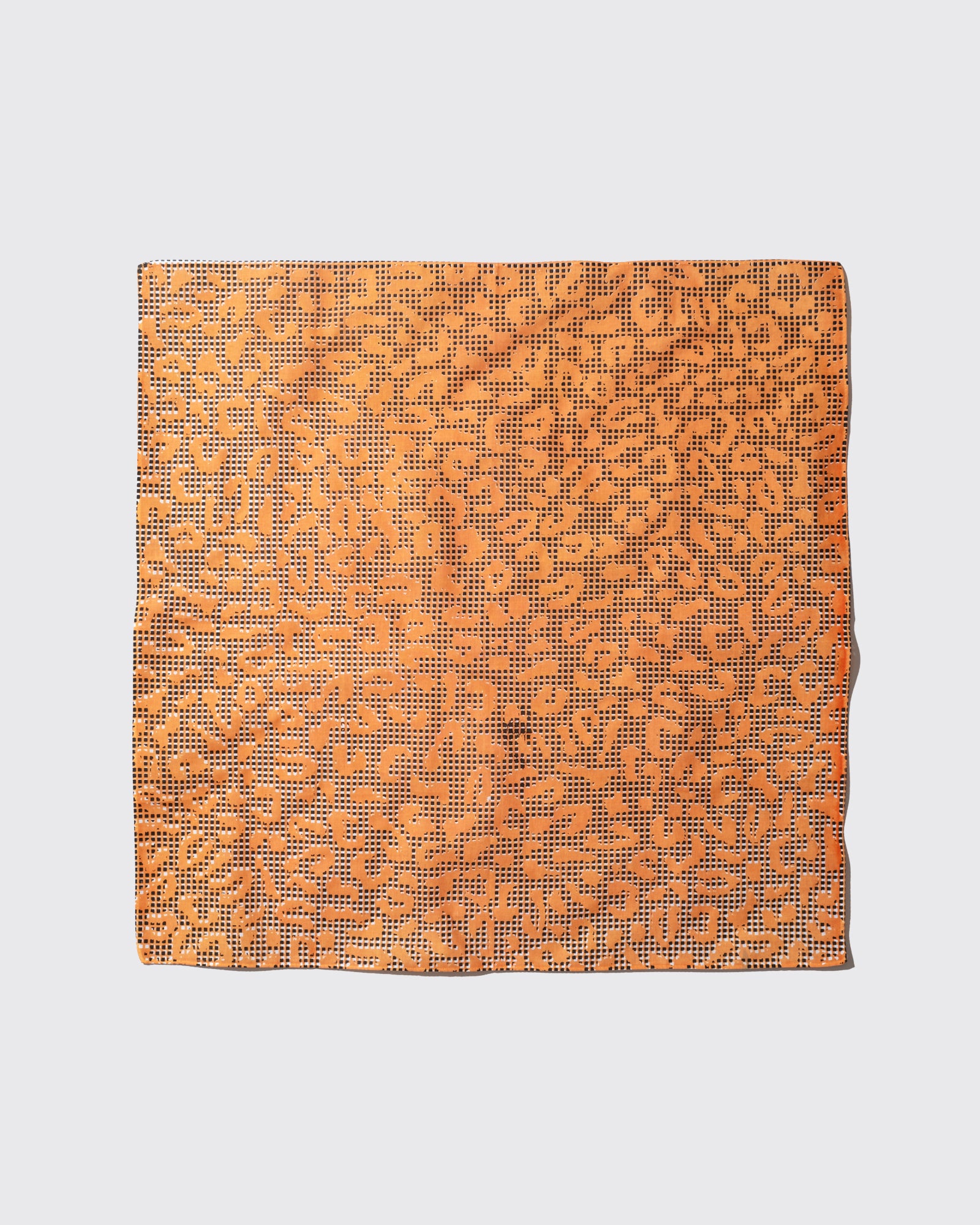 NIGHT CAMO LEOPARD BANDANA (Orange)