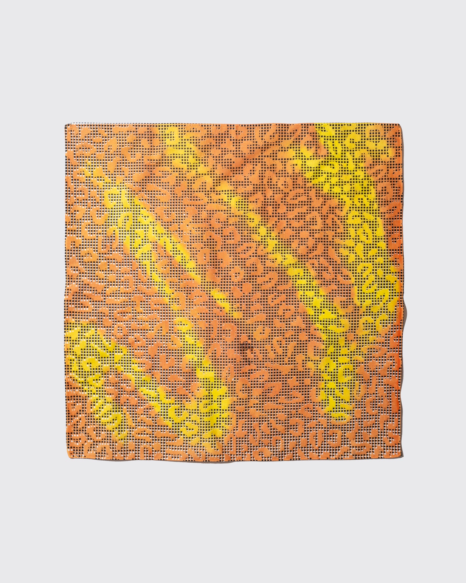 NIGHT CAMO LEOPARD BANDANA (Orange)