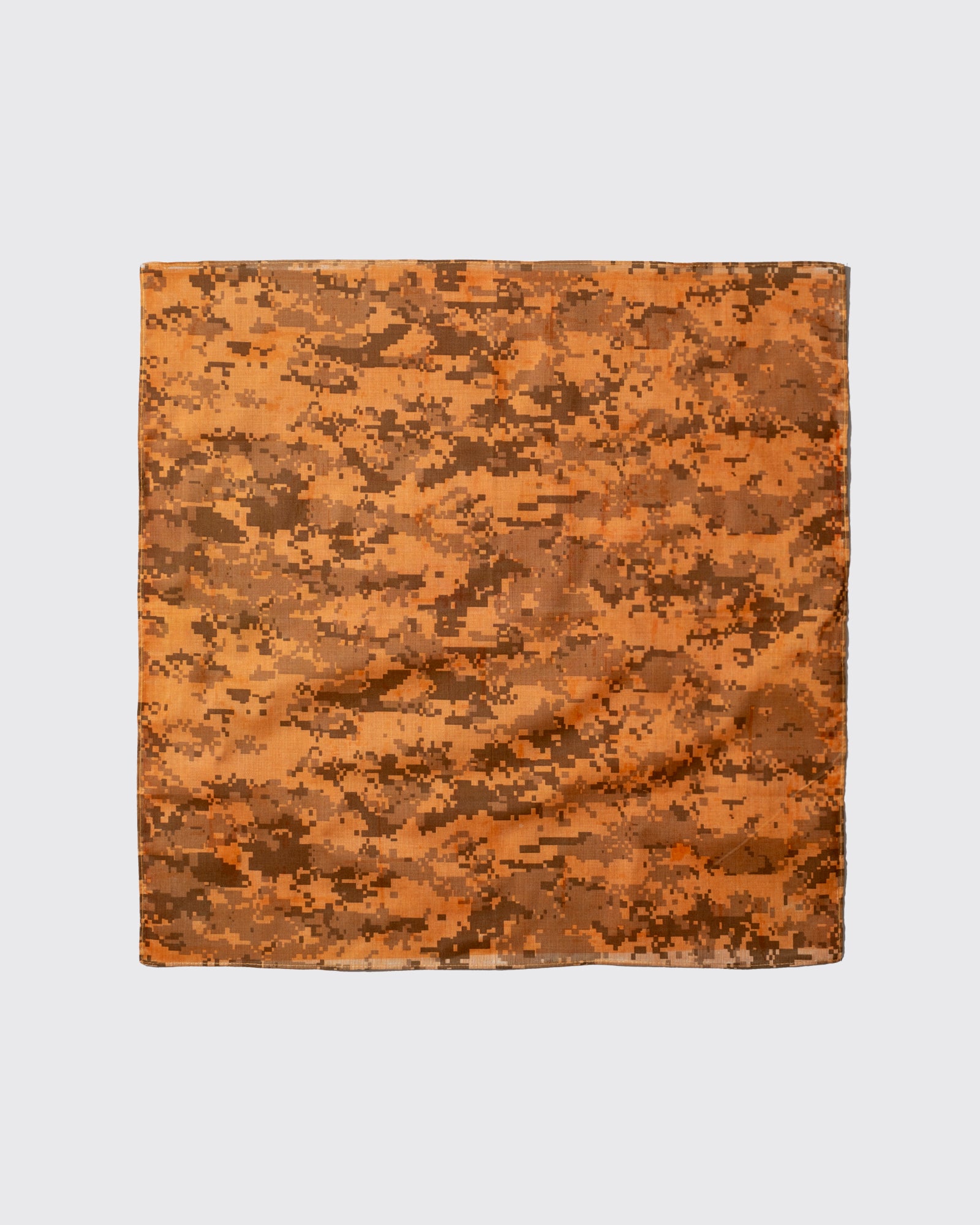 DIGI CAMO GRID BANDANA (Orange*Yellow)