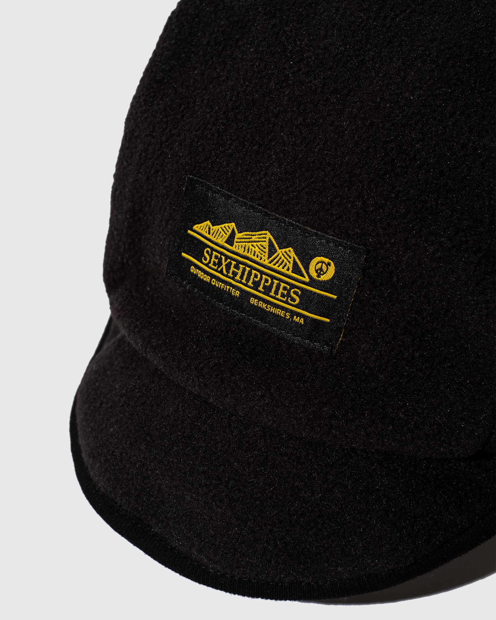 FLEECE MOUNTAIN HAT (Black*Grey)