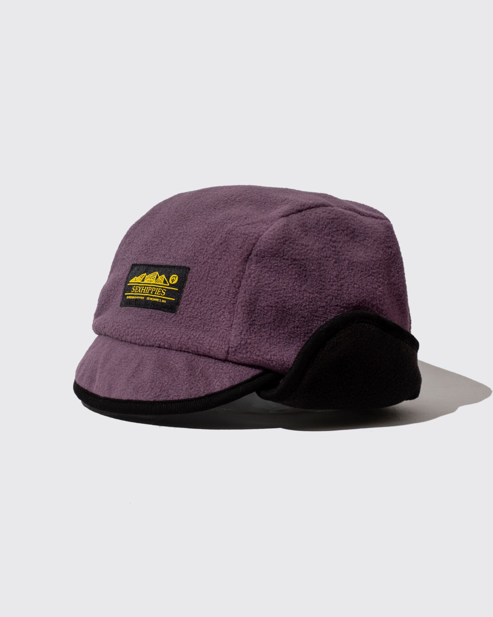 FLEECE MOUNTAIN HAT (Purple*Black)