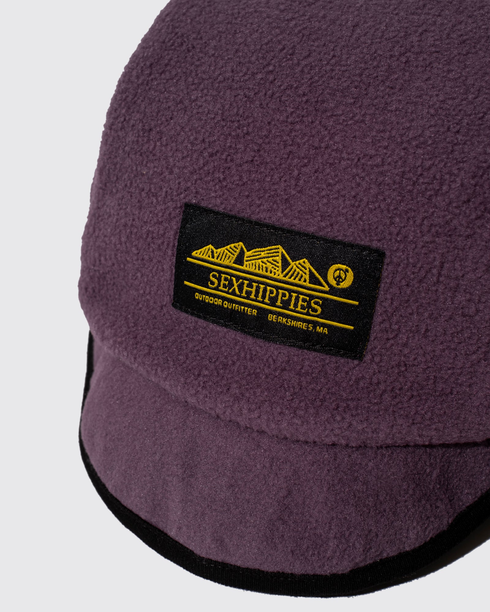 FLEECE MOUNTAIN HAT (Purple*Black)