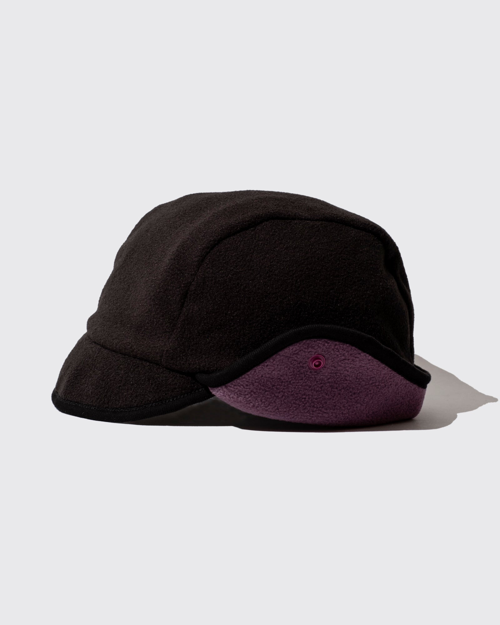 FLEECE MOUNTAIN HAT (Purple*Black)